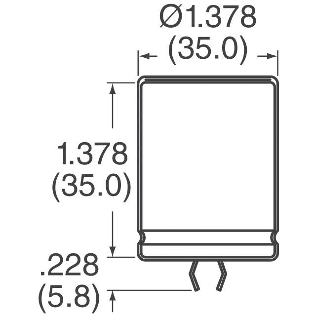MAL215986331E3 Vishay Beyschlag/Draloric/BC Components  Condensateurs électrolytiques en aluminium